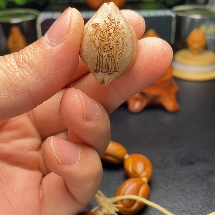 橄榄核吊坠核雕橄榄核