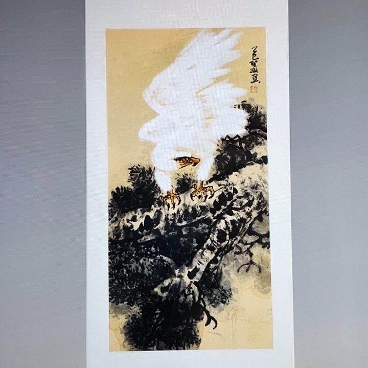 国画张圣敏先生纯手绘作品