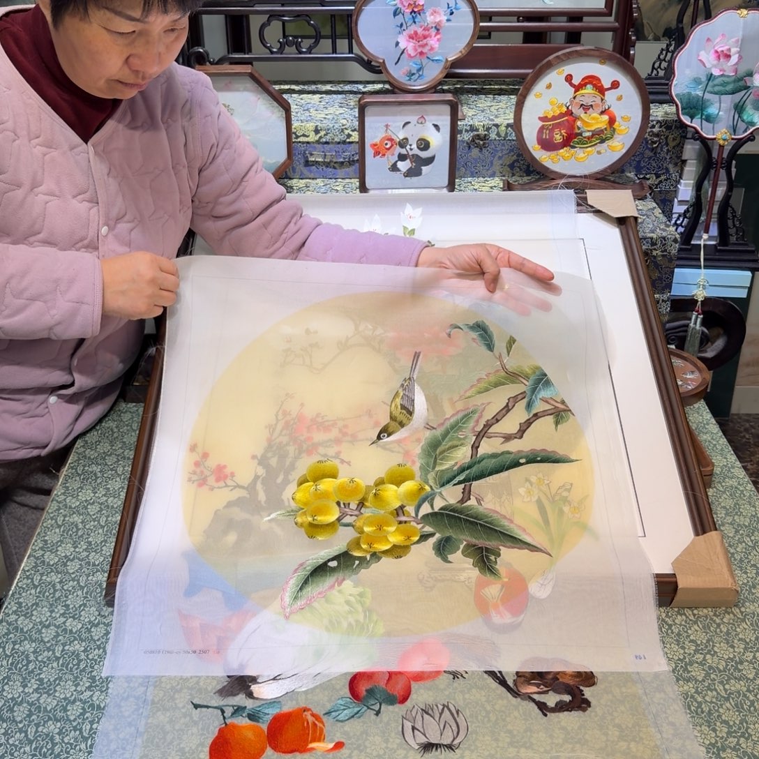 刺绣手工苏绣工艺