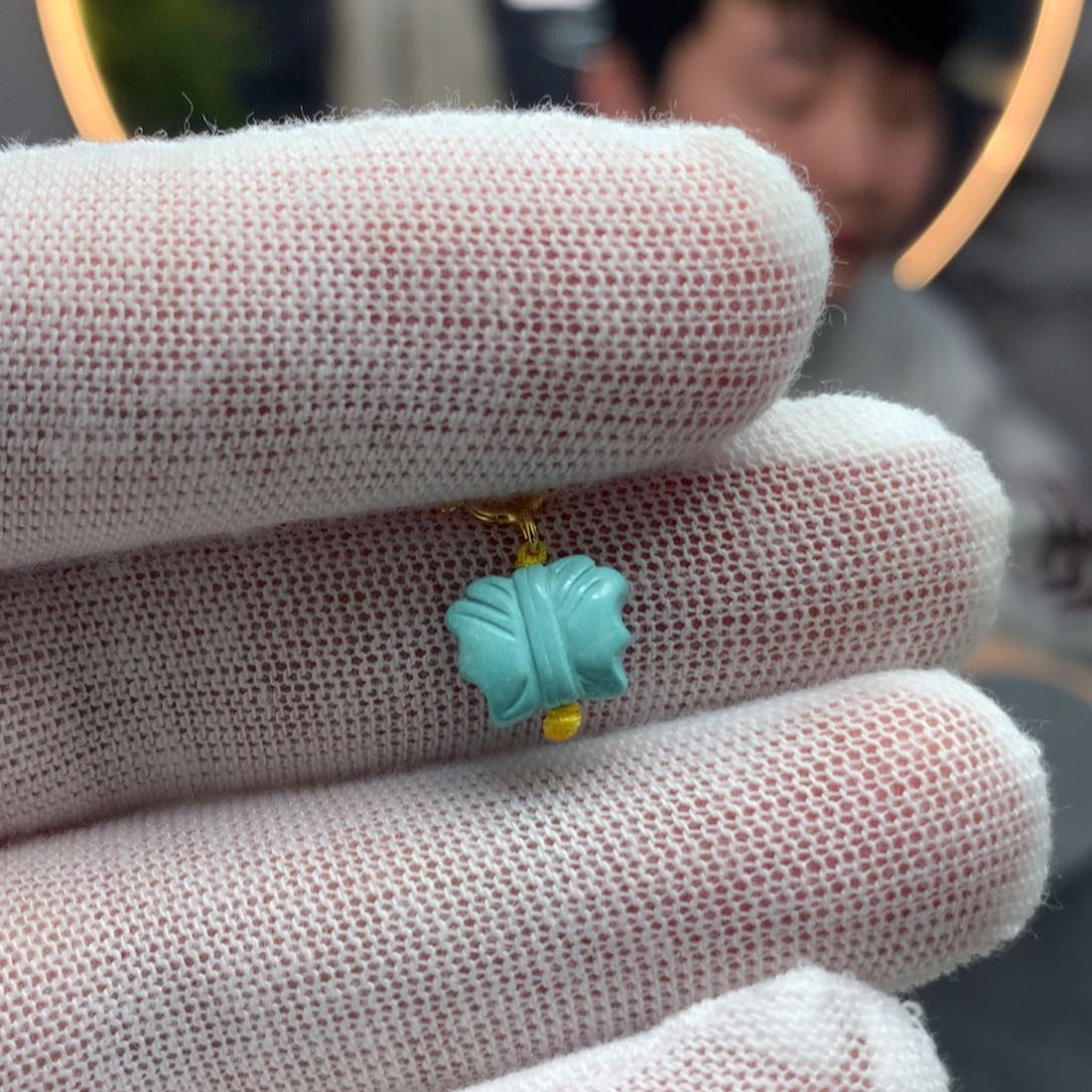 绿松石挂件未镶嵌