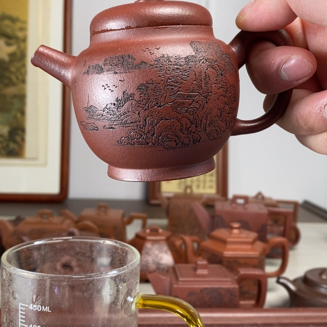 茶壶紫砂原矿泥料传统工艺制作