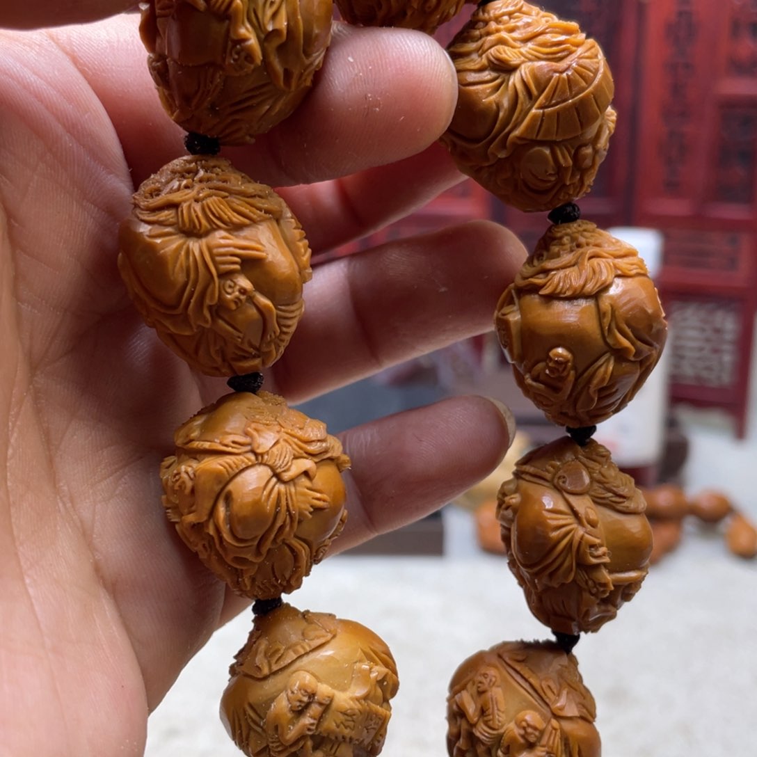 橄榄核吊坠橄榄核雕