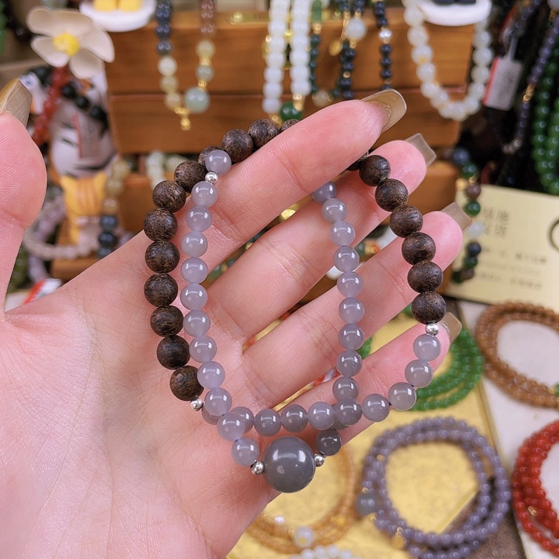 和田玉手链未镶嵌