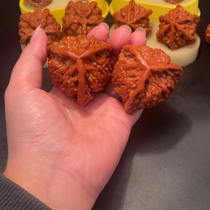 吊坠文玩核桃大*工艺三棱