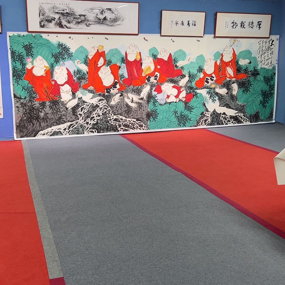 国画亮**道王光远画家作品