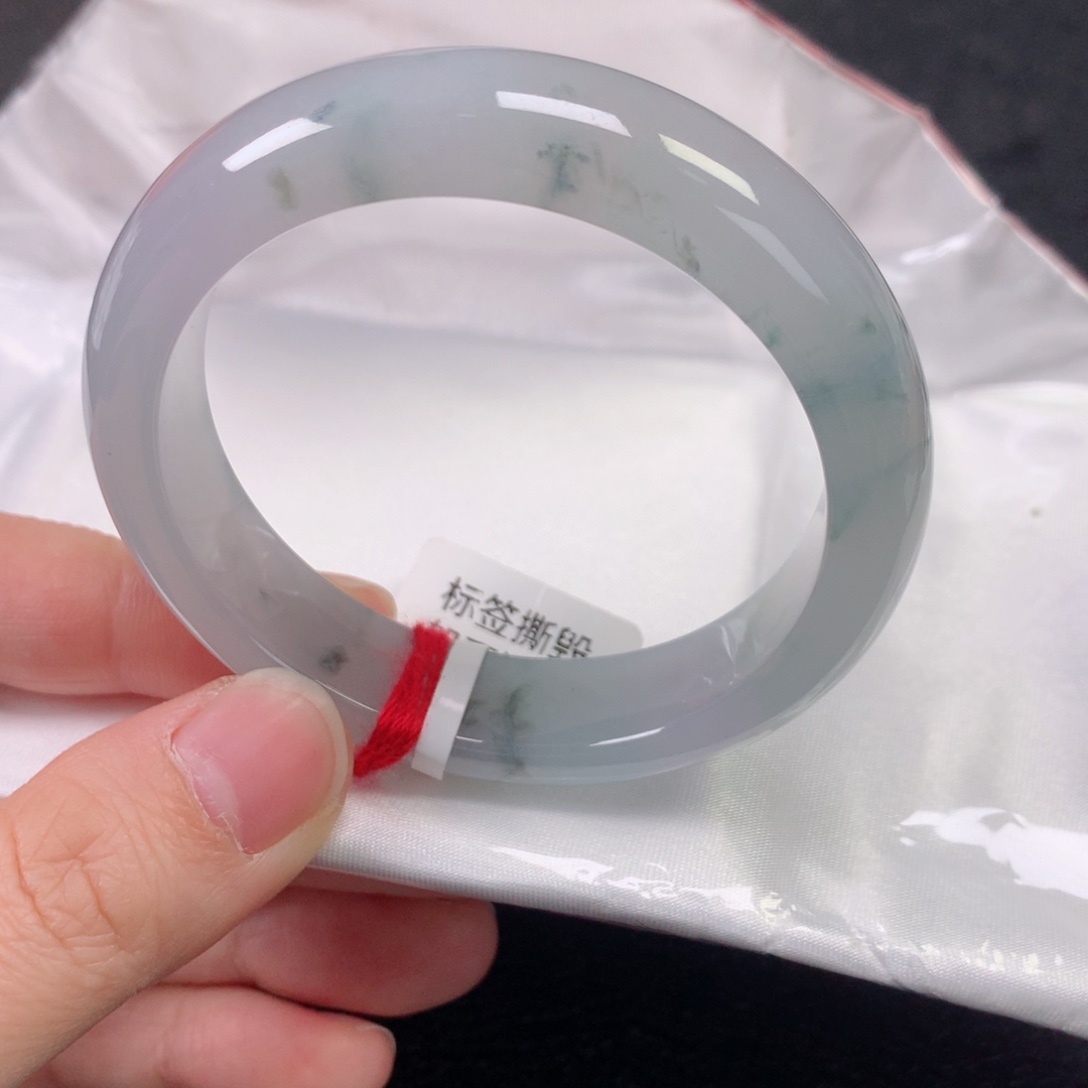 未镶嵌手镯翡翠缅甸天然翡翠手镯5152