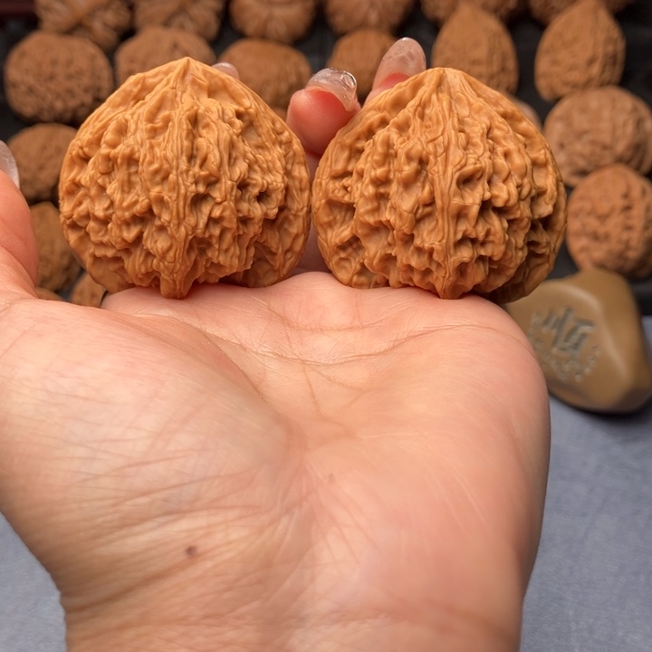 文玩核桃把件陕西玉华宫43