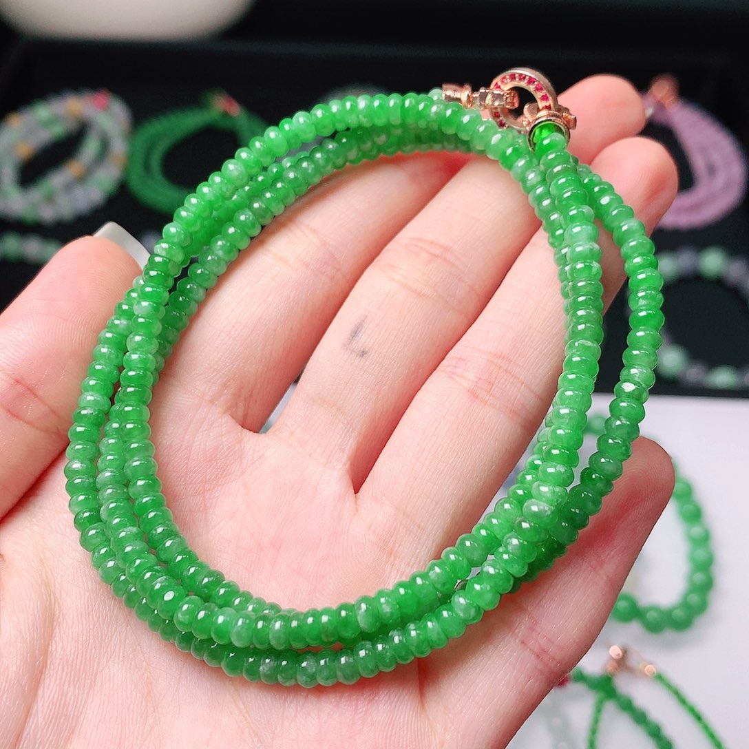 未镶嵌手链翡翠翡翠