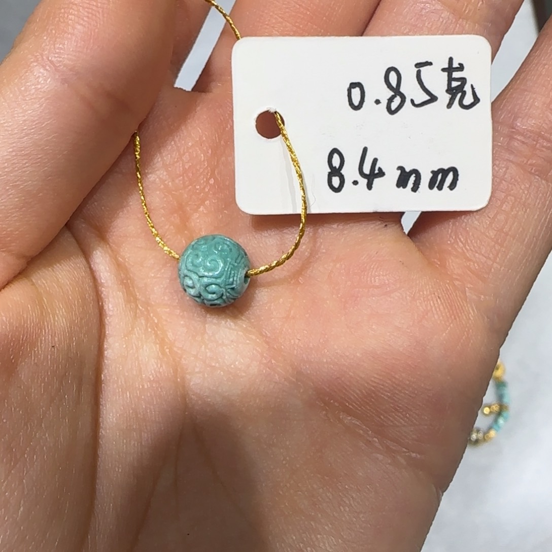 未镶嵌绿松石珠宝奇石