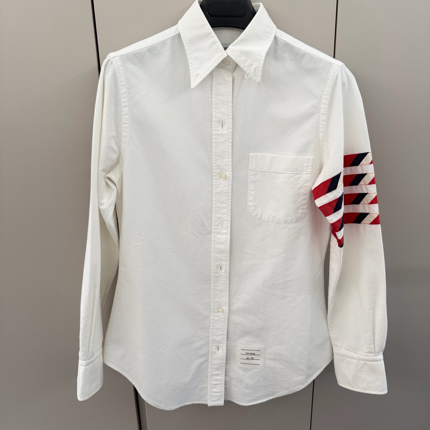 99新 THOMBROWNE 40码/THOM BROWNE tb棉衬衫/