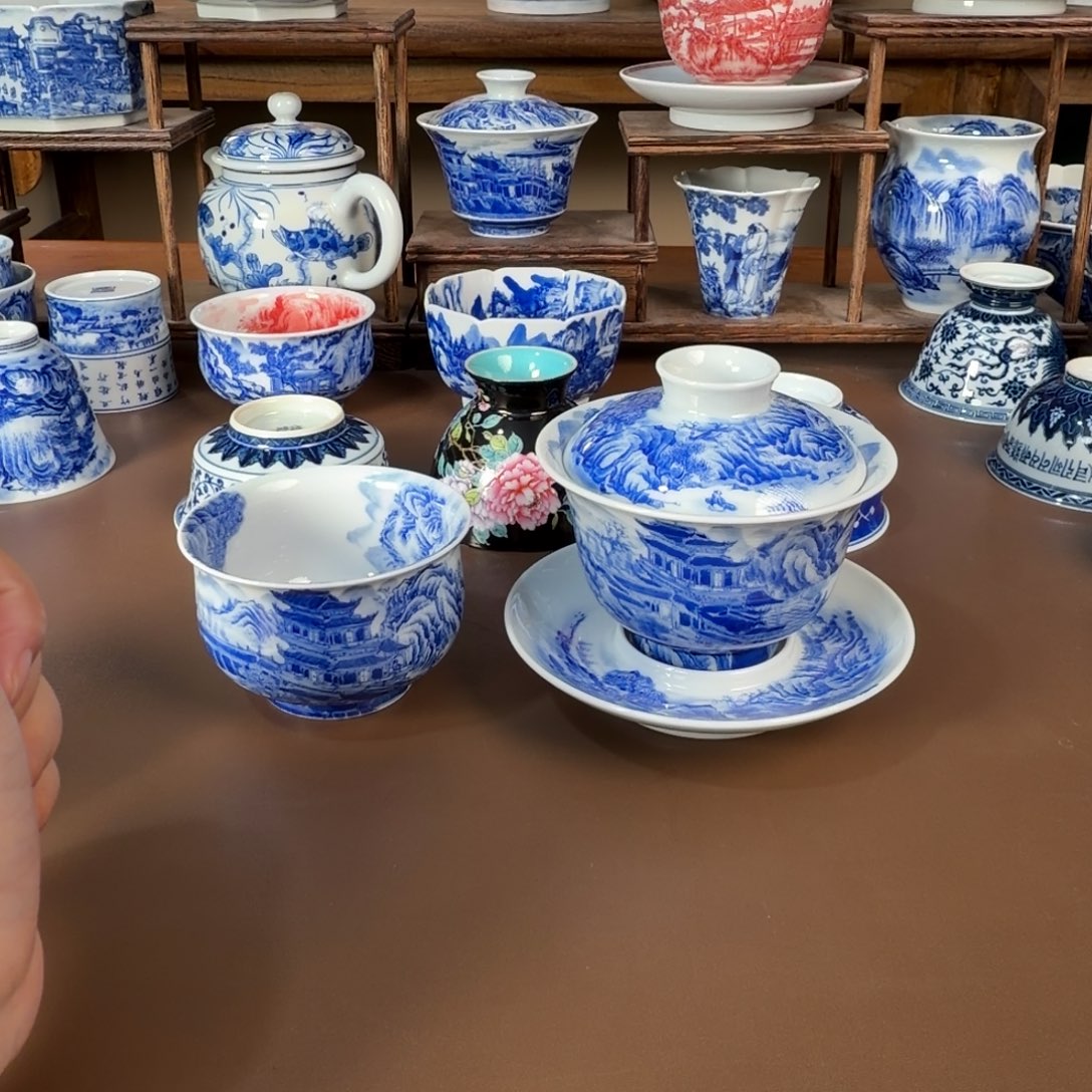 景德镇陶瓷手工手绘