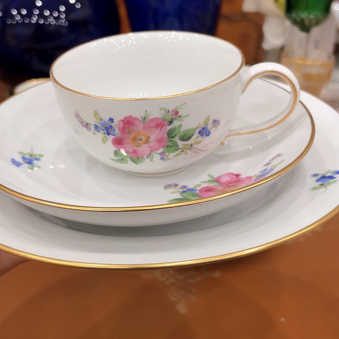 摆件中古一等红茶杯