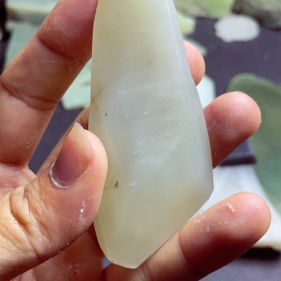 和田玉珠宝半成品未镶嵌