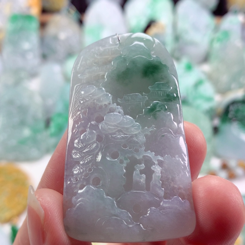 【闪购商品】翡翠吊坠(不含链)未镶嵌