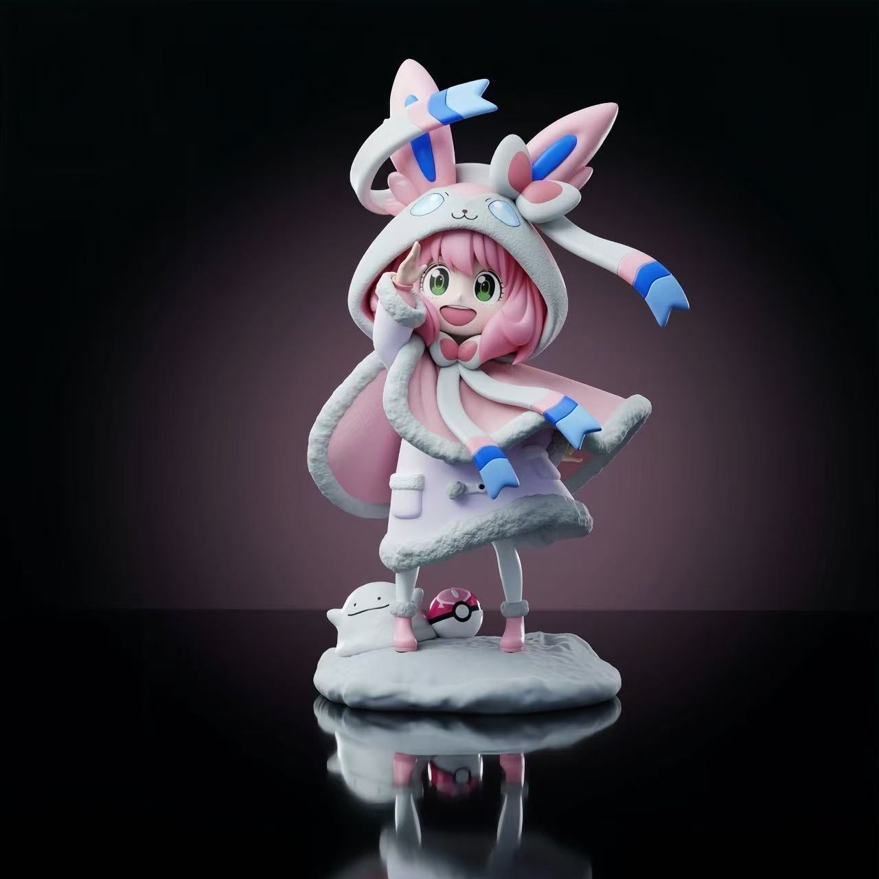 伊布阿尼亚 动漫祖国版模型手办