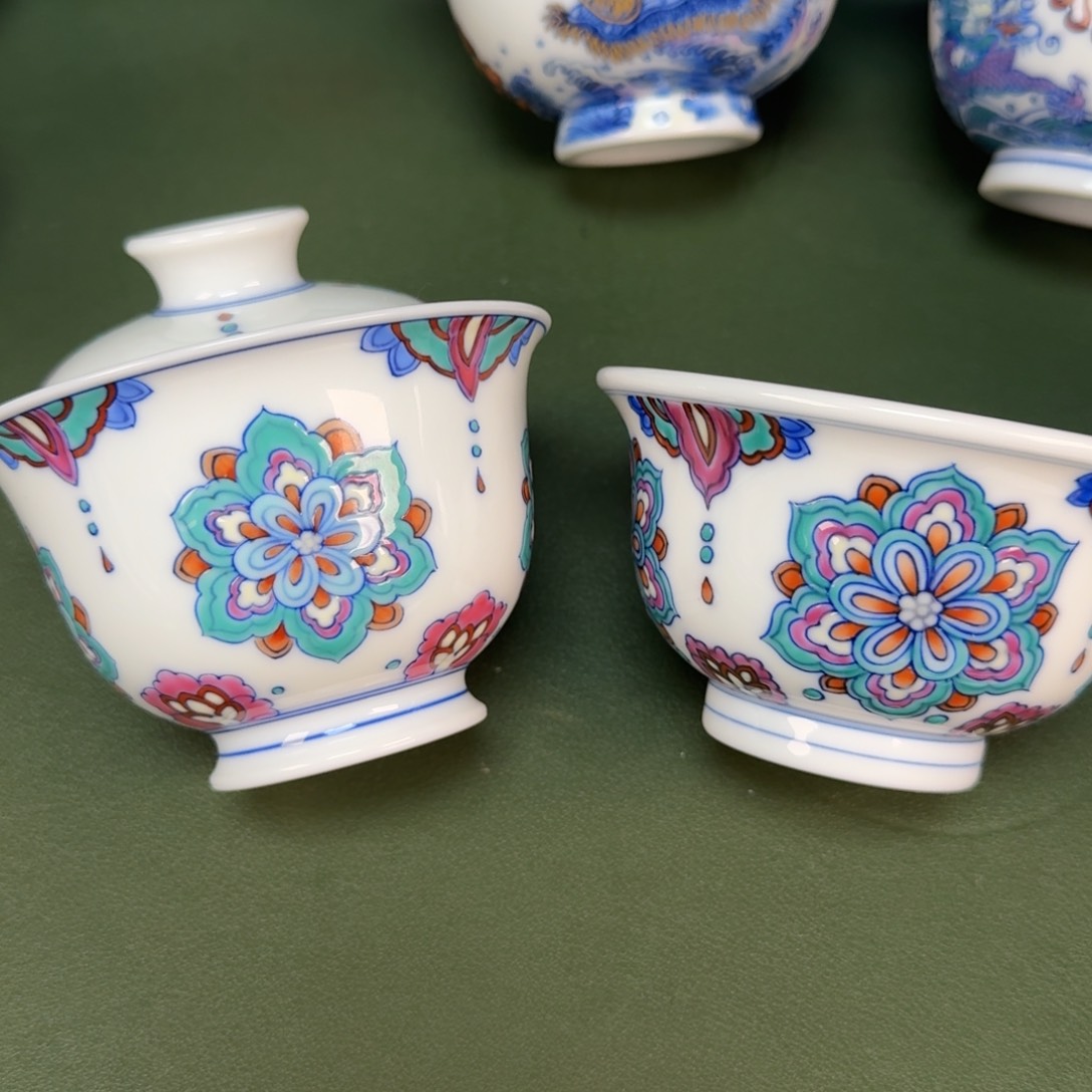 麒*大帅景德镇手工手绘336，337