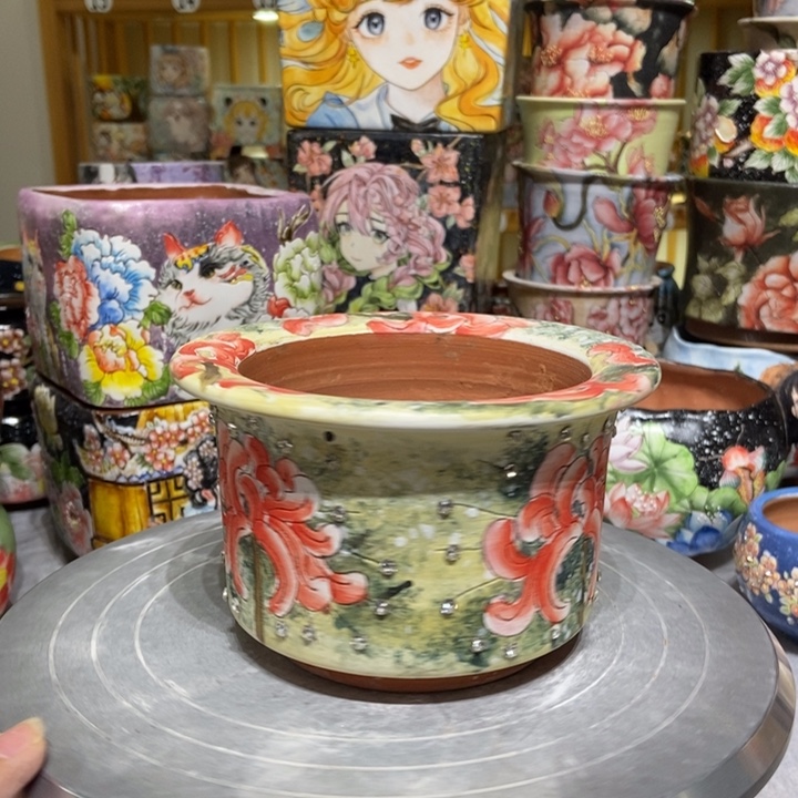 景德镇艺术手绘作品