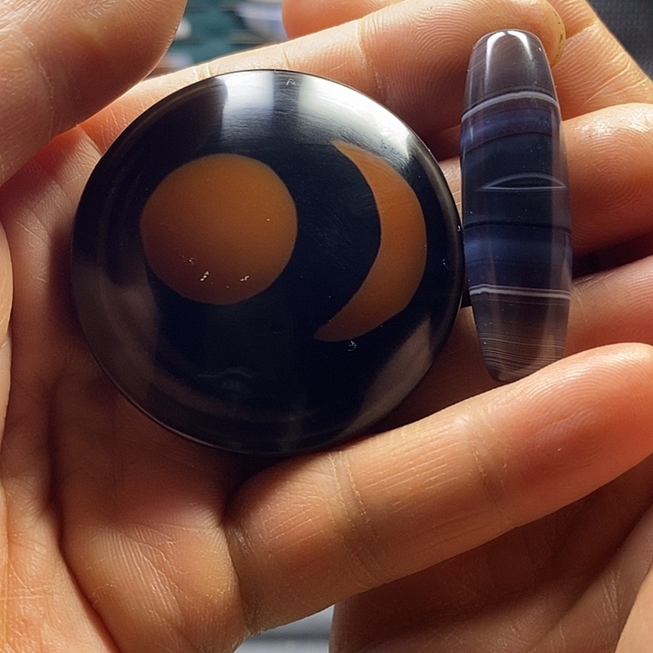 未镶嵌颈饰玛瑙/玉髓古*风