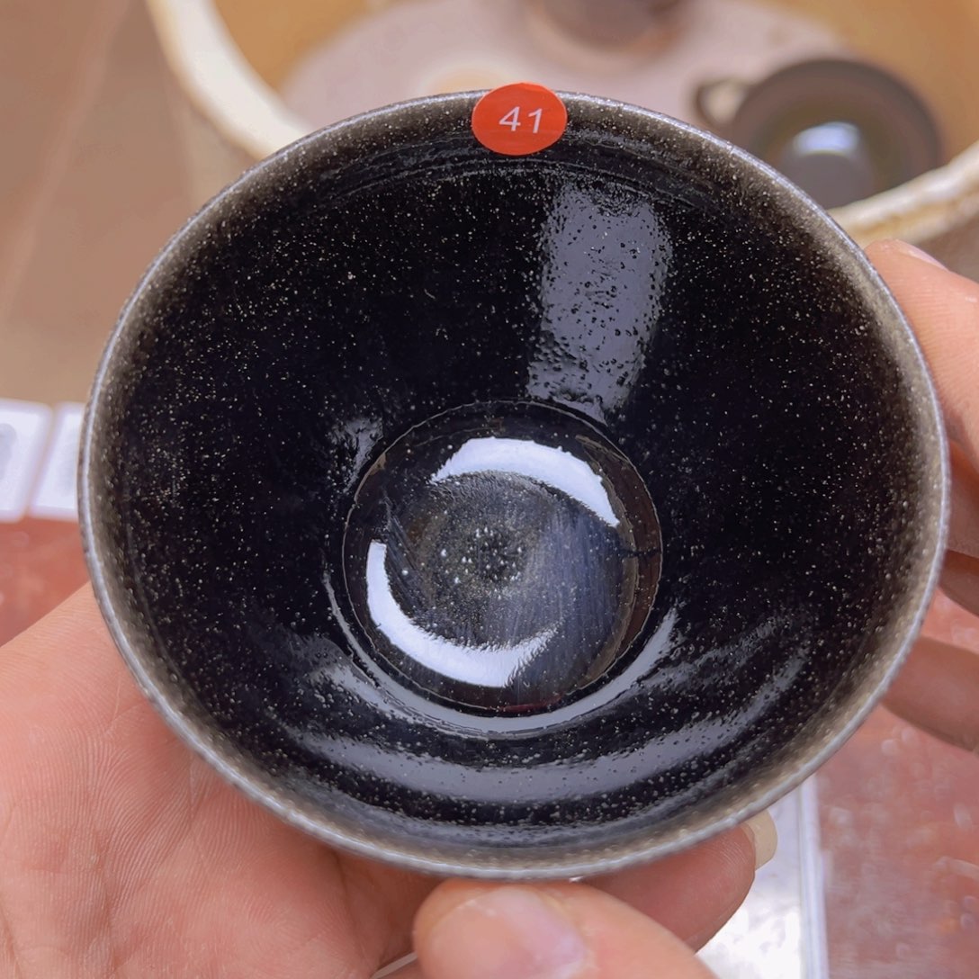 茶盏41 建窑建盏青钰龙窑