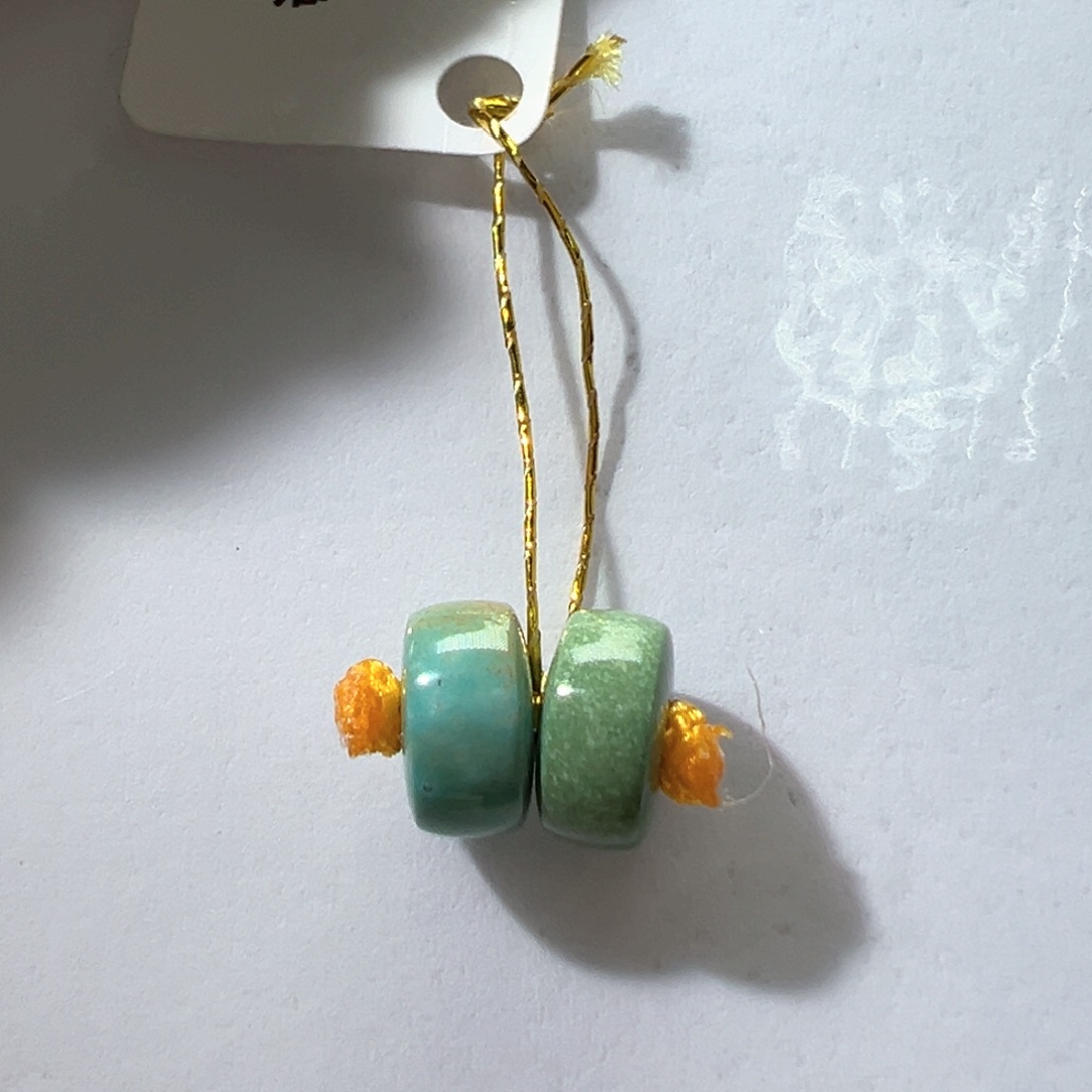 绿松石未镶嵌挂件7