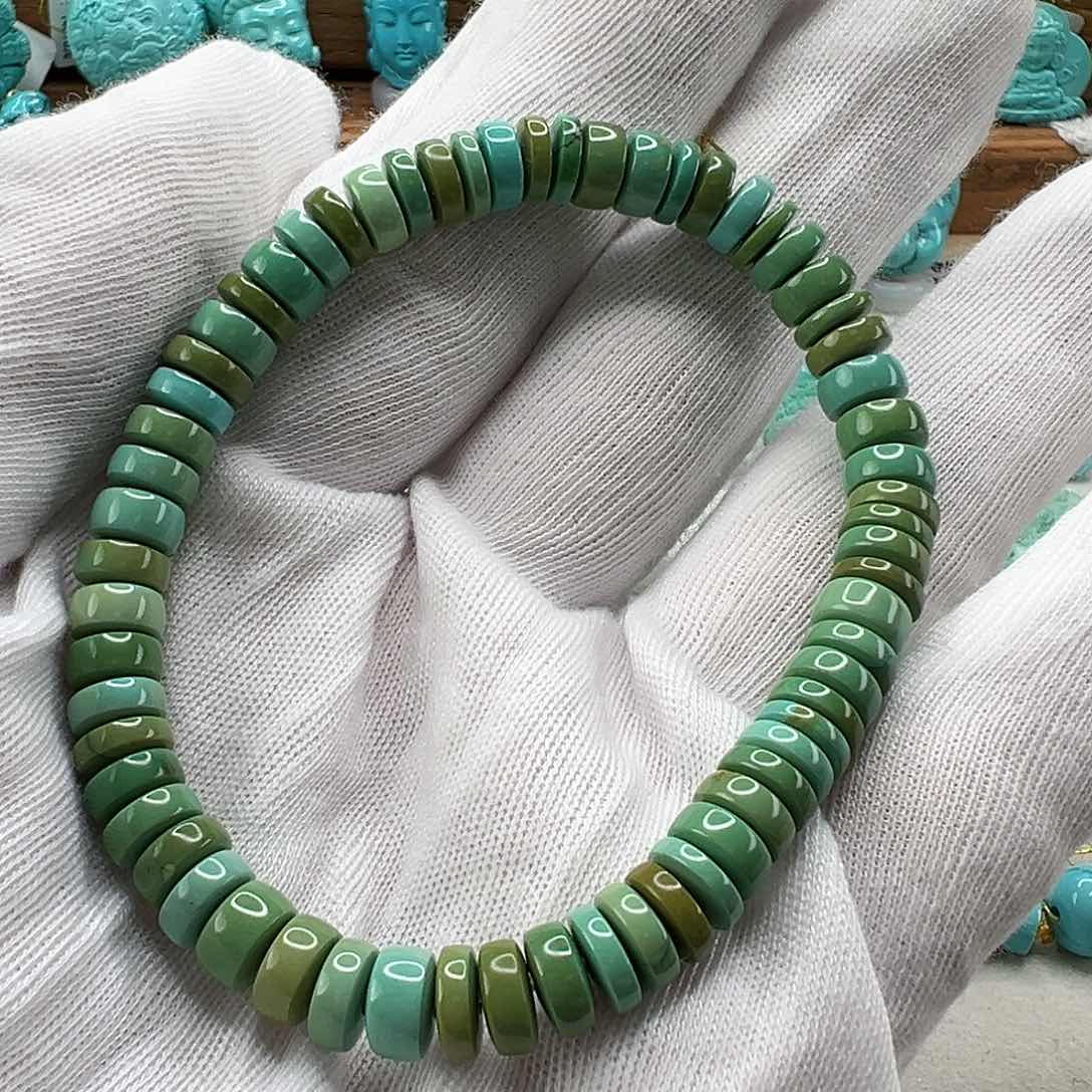 绿松石直切手串 未镶嵌