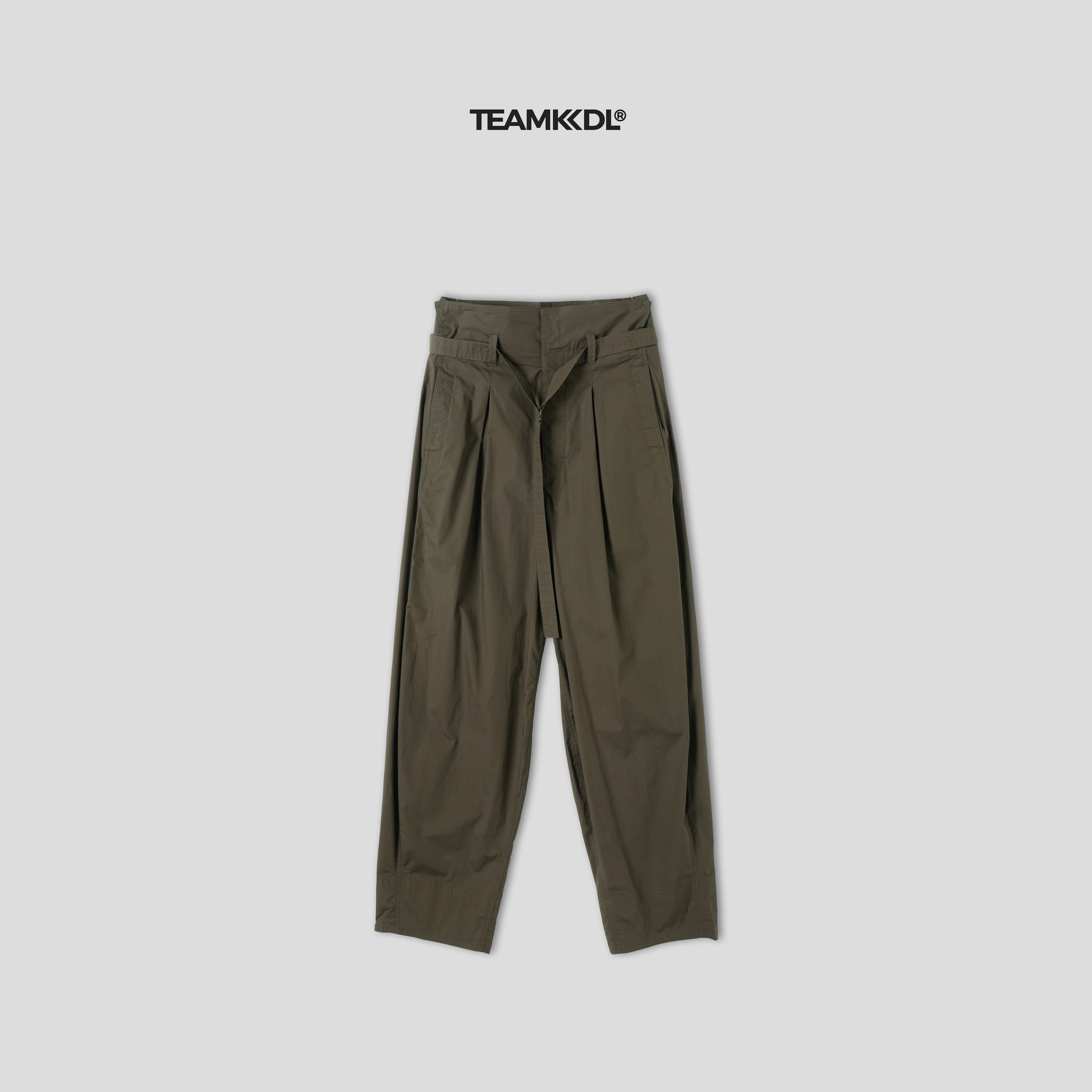 夏季男士腰带咖色裤 LM咖腰带长裤 77042