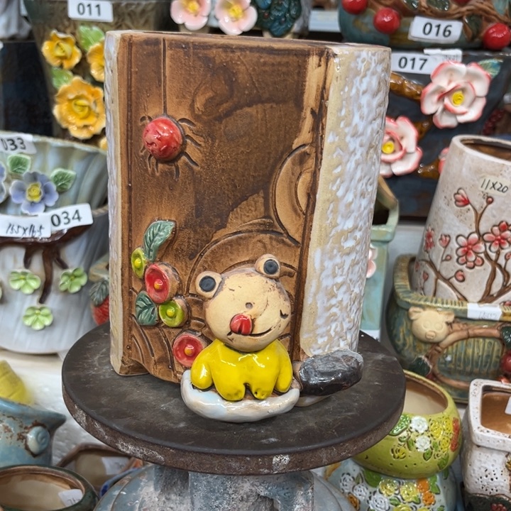 紫砂花盆粗陶材质多肉花盆