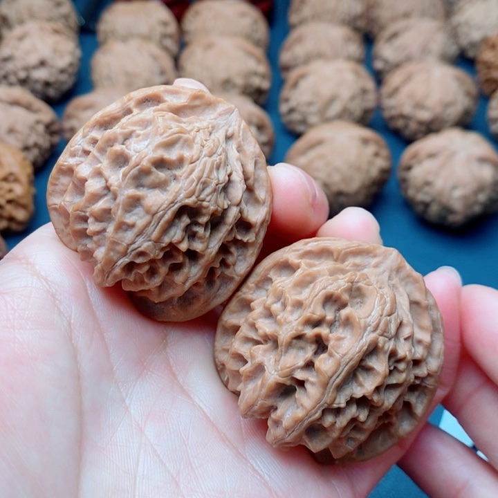 文玩核桃把件41苹果园