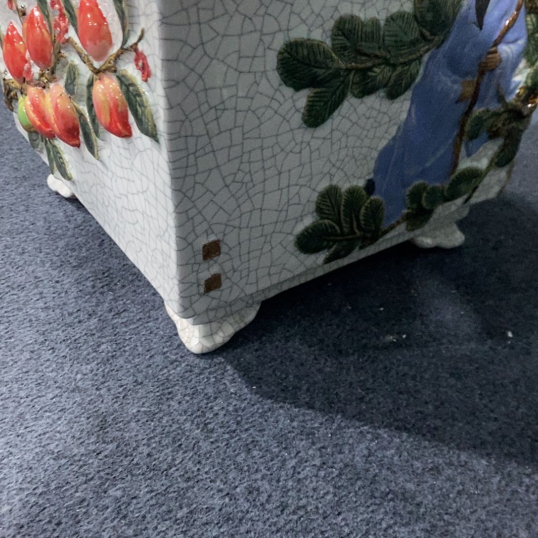 用***8正宗岭南石湾盆石湾盆