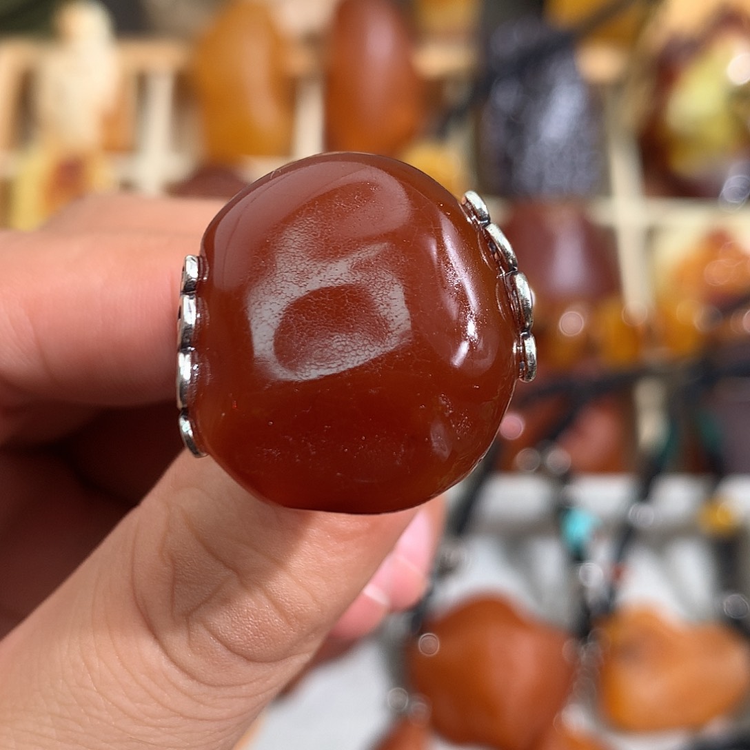 蜜蜡裸石未镶嵌你