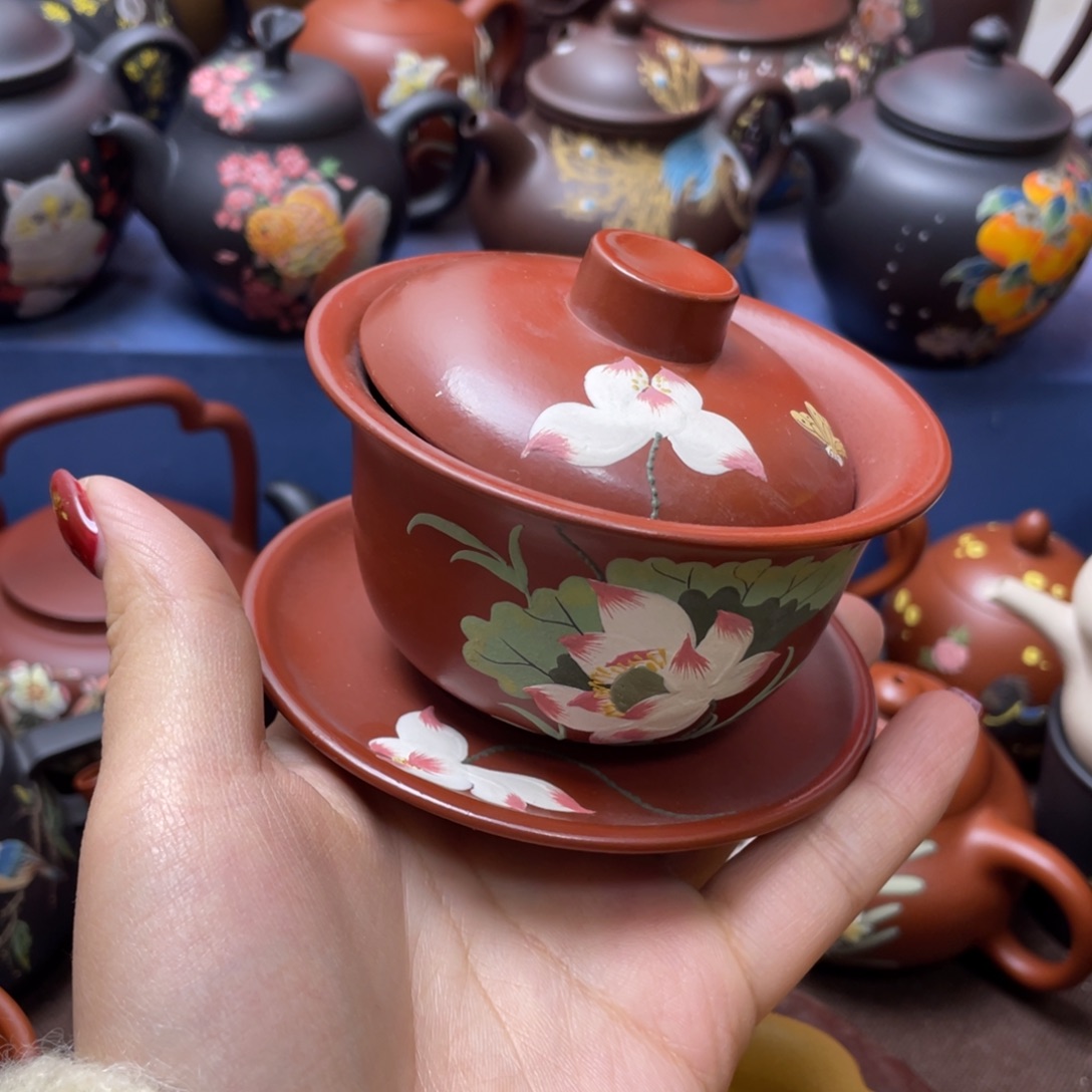 紫砂茶杯紫砂主人杯150cc