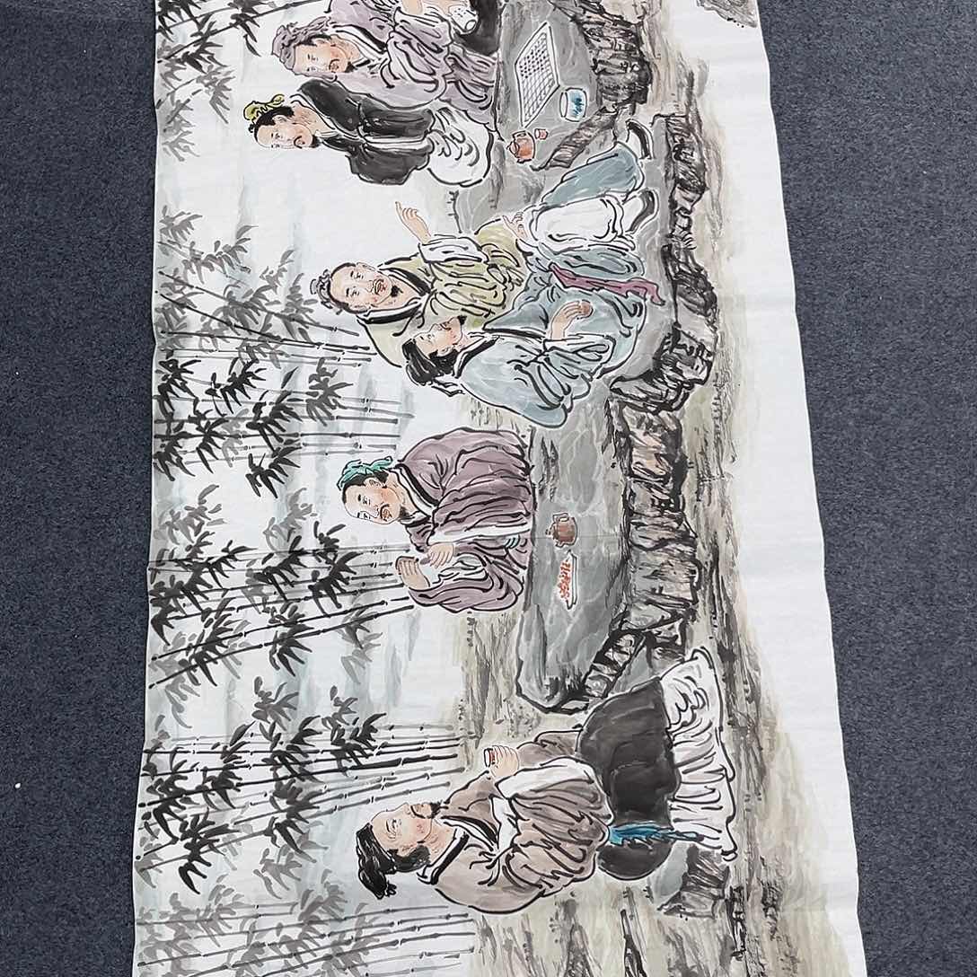 国画宣纸国画作品纯手绘