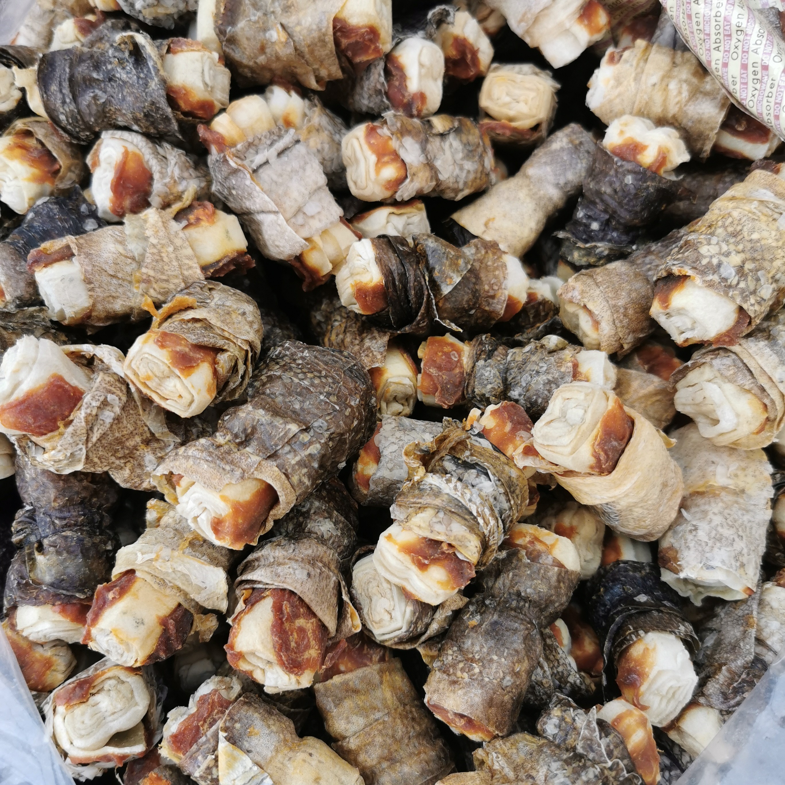 宠粉 狗狗零食鱼皮小压骨磨牙洁齿训犬奖励营养美味通用小型犬