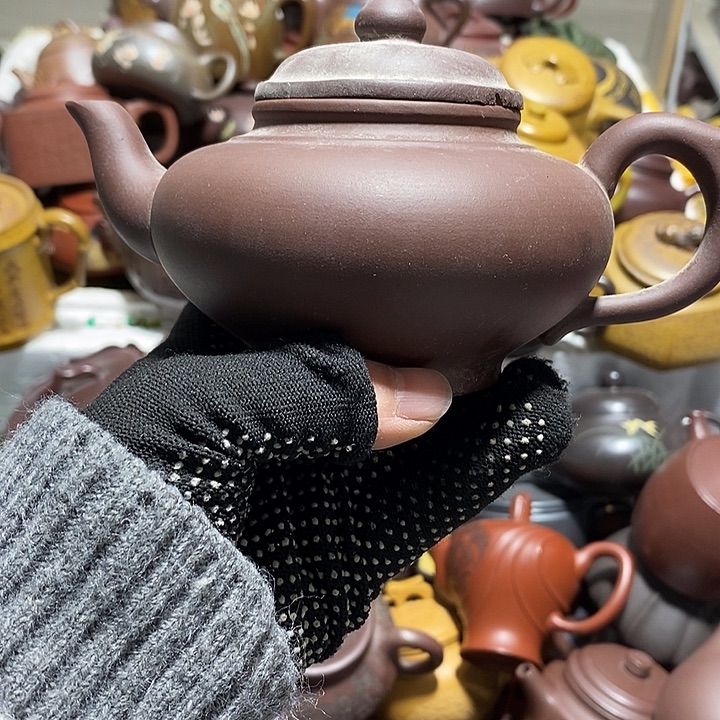 紫砂茶壶盖磕口裂流口水