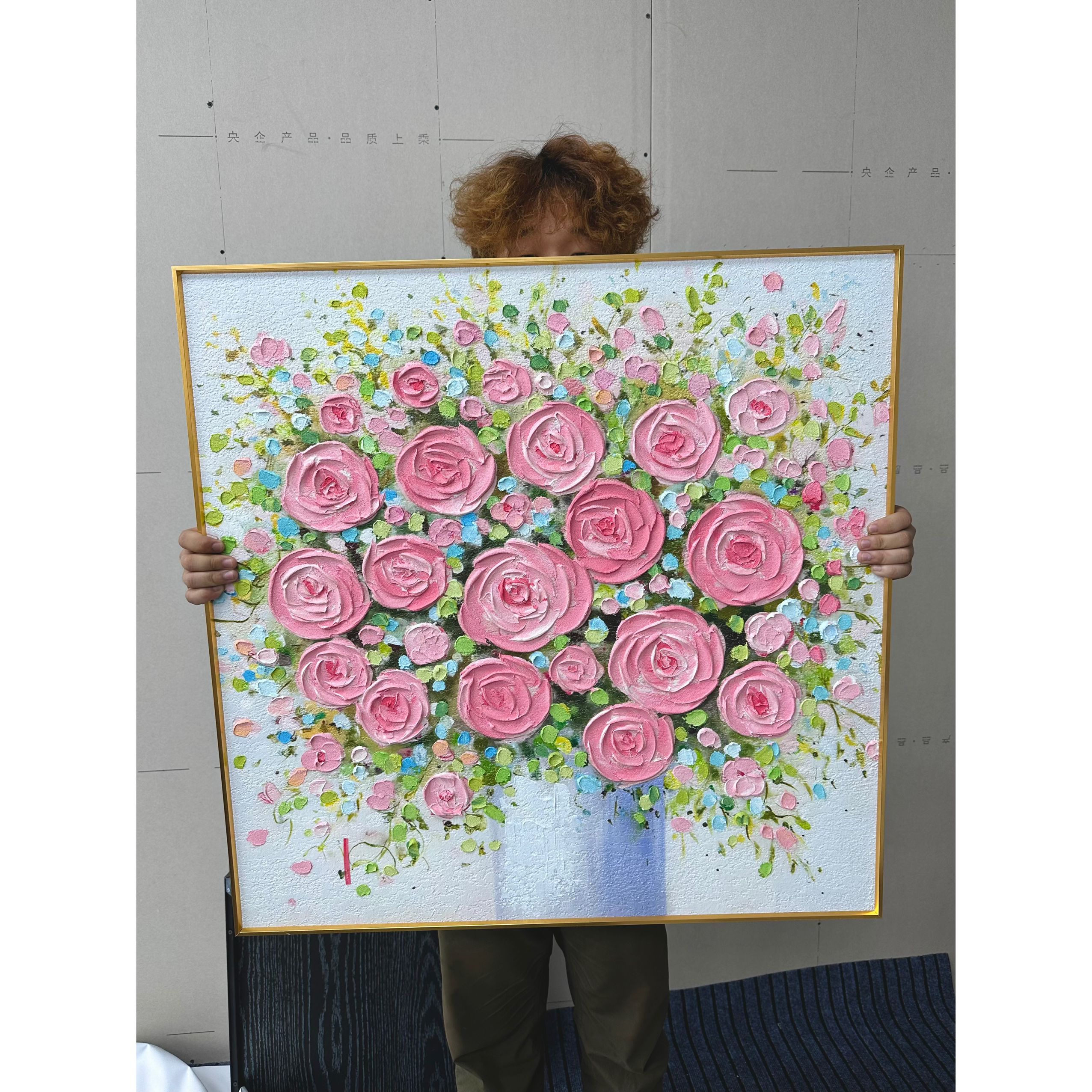 北欧简约清新花卉装饰画餐厅卧室客厅玄关墙壁挂画M21