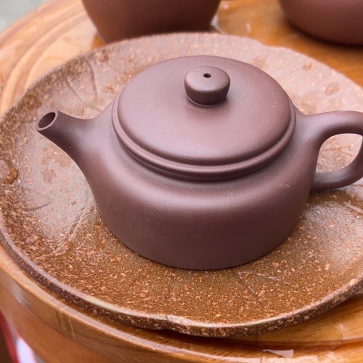 茶壶紫砂微瑕150cc得中