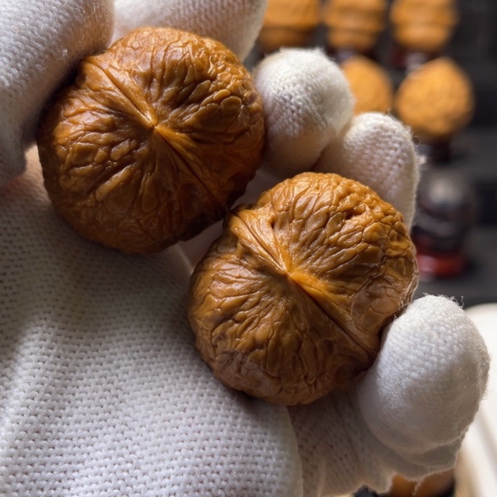 文玩核桃把件Y4小元宝34尺