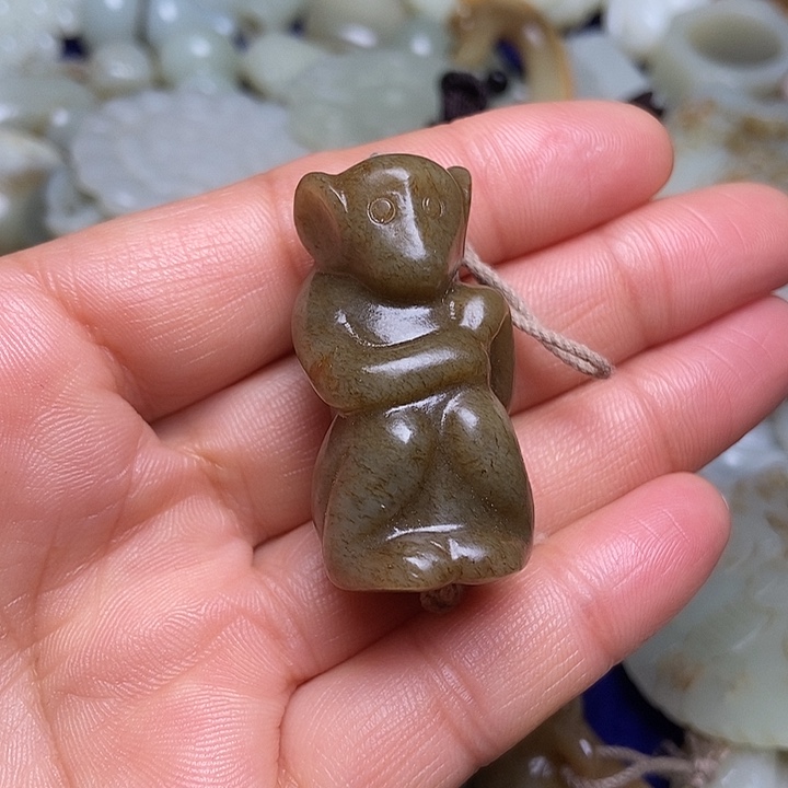 吊坠(不含链)未镶嵌和田玉扬****