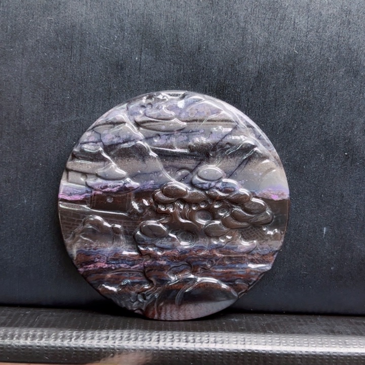 苏纪石（舒俱来）圆牌未镶嵌