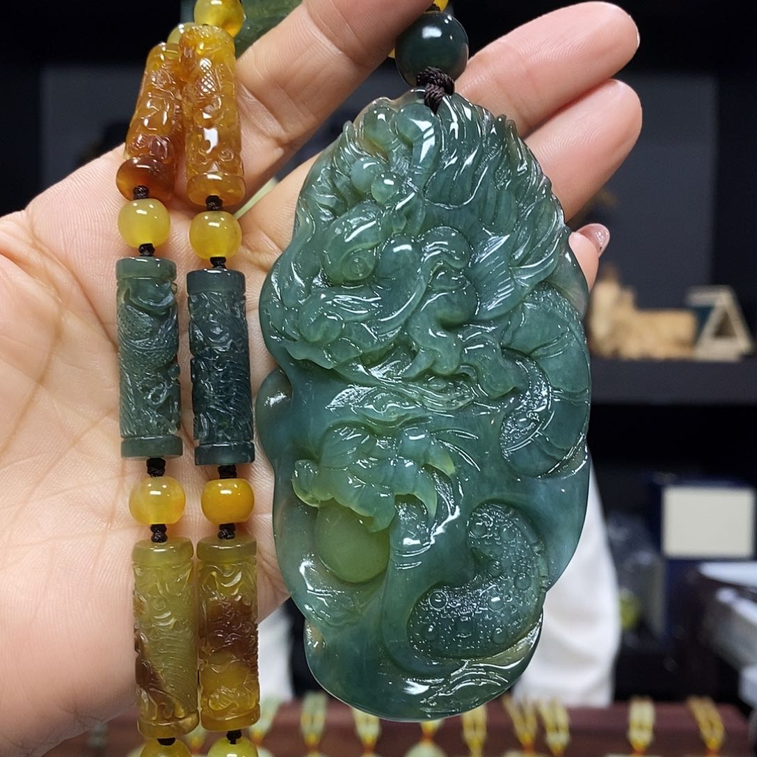 岫玉挂件吊坠未镶嵌