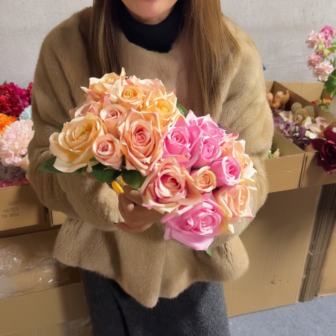 27号「闪购」仿真花，公主请下单