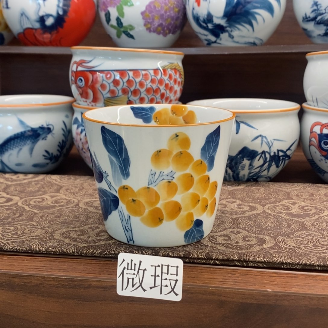 釉下彩手工绘制手工绘制