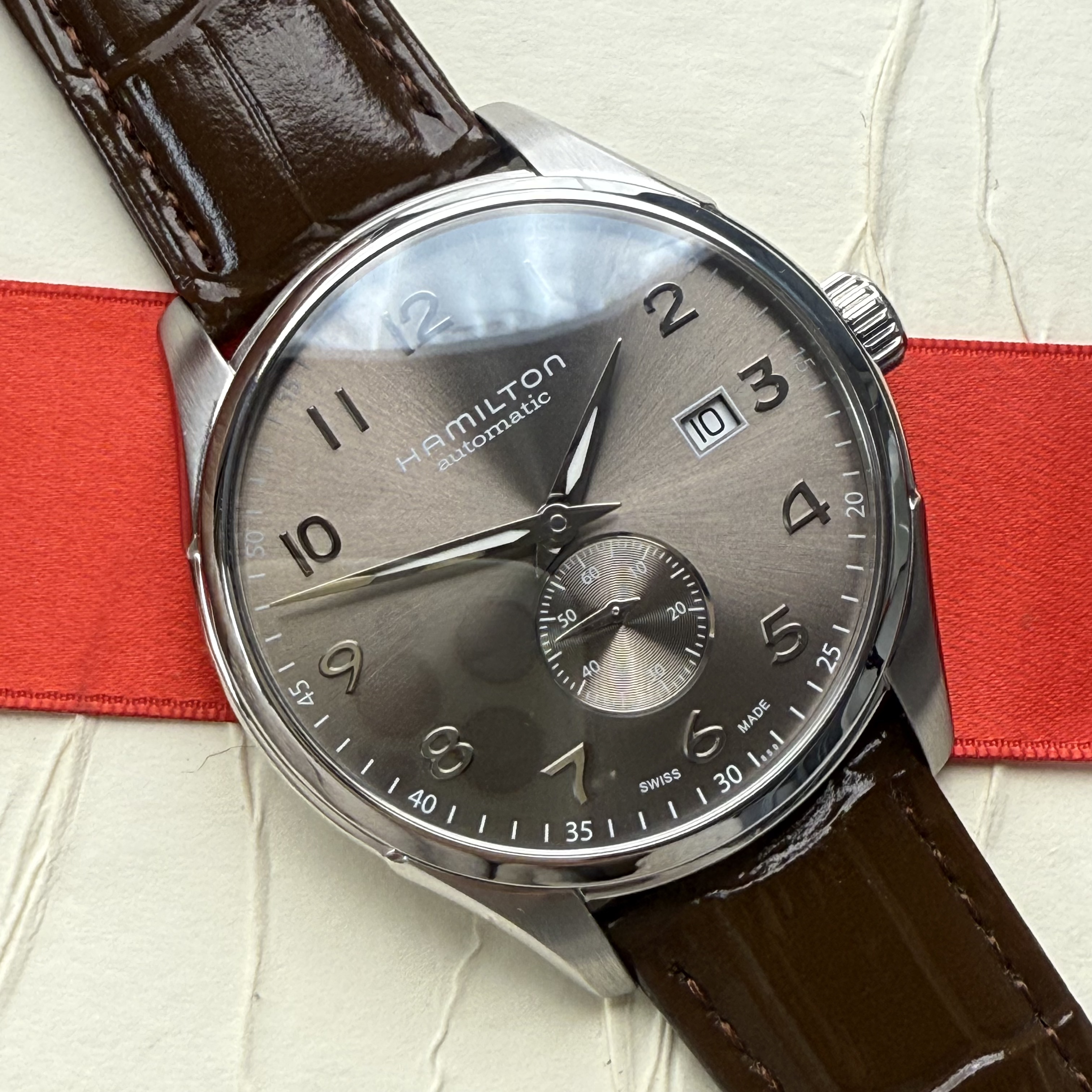 99新 Hamilton/汉米尔顿 爵士系列自动机械腕表 表径40mm