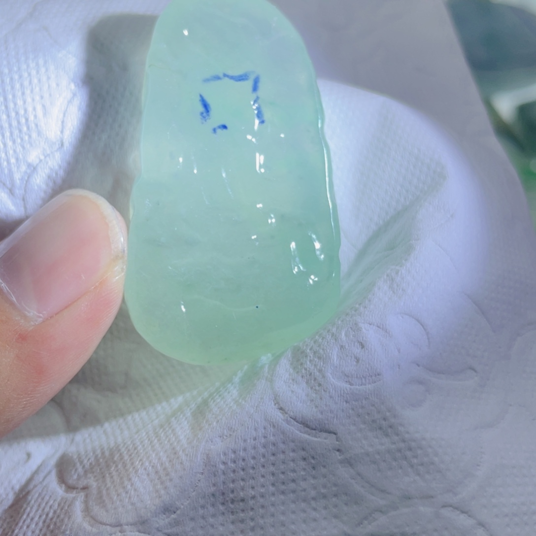 定制翡翠未镶嵌天然翡翠雕刻定制