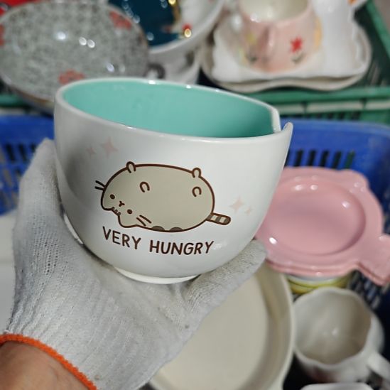 瓷杯子陶瓷餐具杯碗盘微瑕介意慎拍