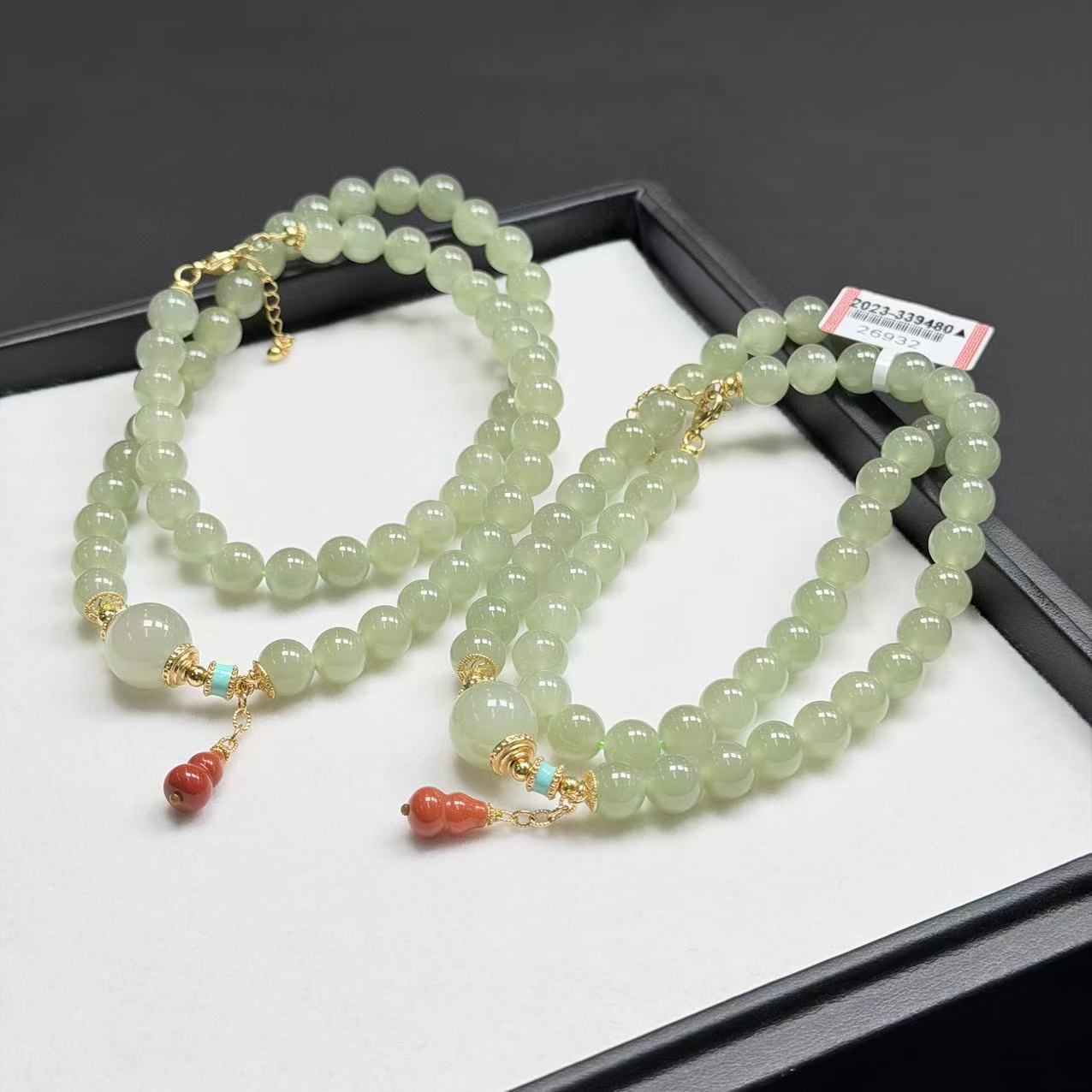 【睿泽赏宝】S925和田玉晴水项链 多样性发一 7-12mm KS0080160