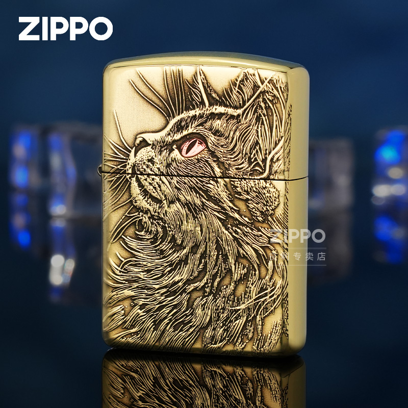 ZIPPO/之宝打火机原装正品星眸望尘双面立体浮雕立体送男士礼品商品图