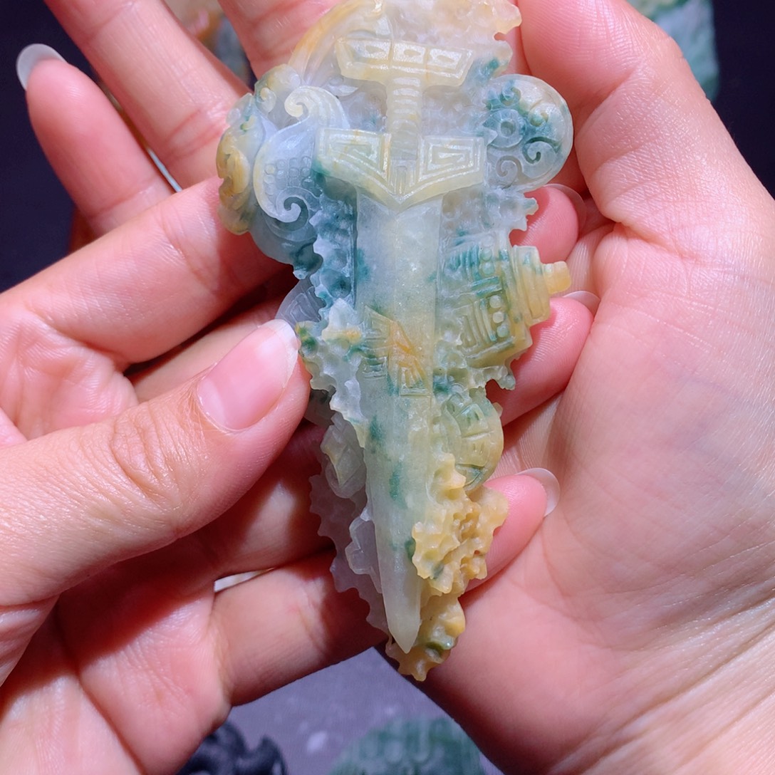 關***R定制翡翠未镶嵌翡翠