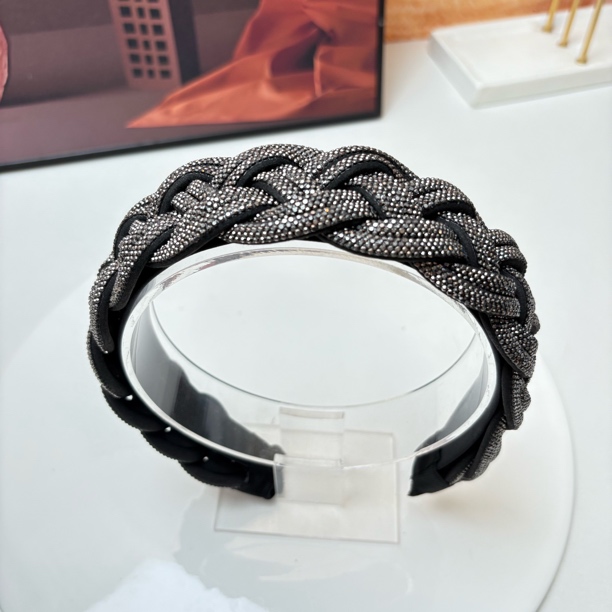 发箍瑞丽风少女风小香风复古港风时尚网红欧若假日风