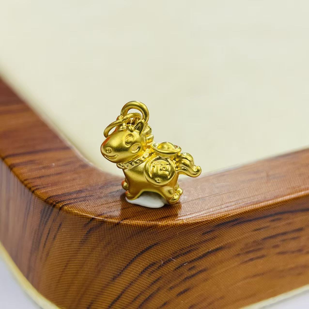 君潮黄金足金999福禄马提溜DP2733-0290